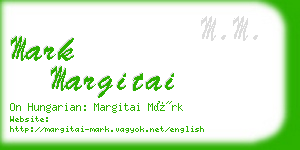 mark margitai business card